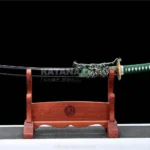 Seiryu no Ken Katana with Damascus Steel blade