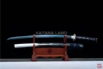 Black Samurai Katana with BO-HI