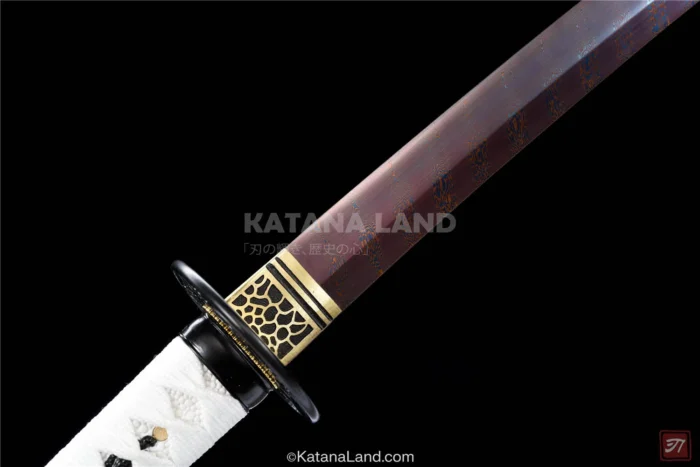 Damascus steel katana for collectors and enthusiasts