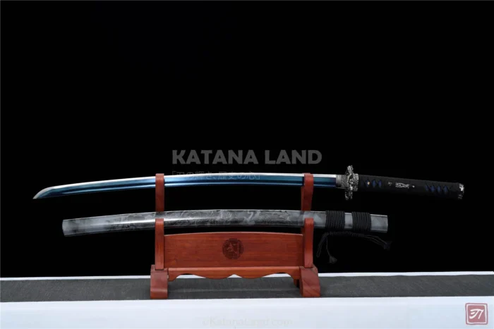 Gray Samurai Katana Featuring BO-HI