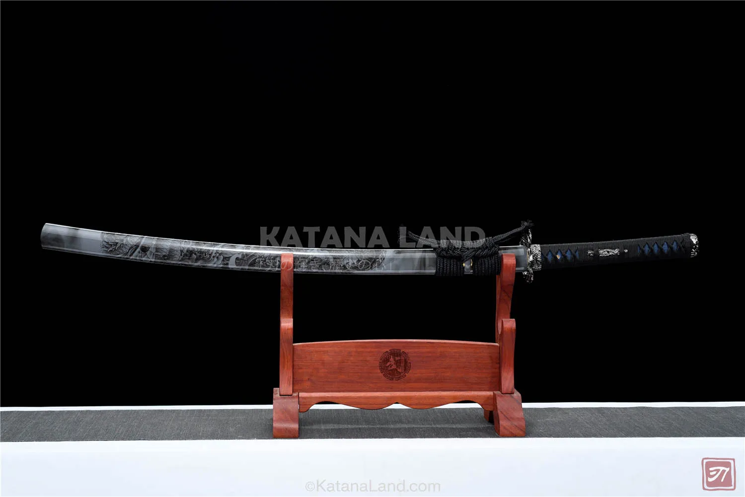 Kage Ryu Katana with Medium Carbon Steel Blade