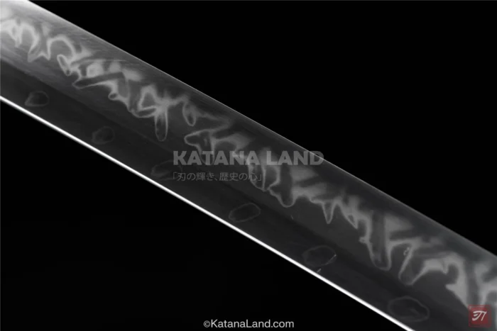 Exquisite Hamon Pattern on Katana