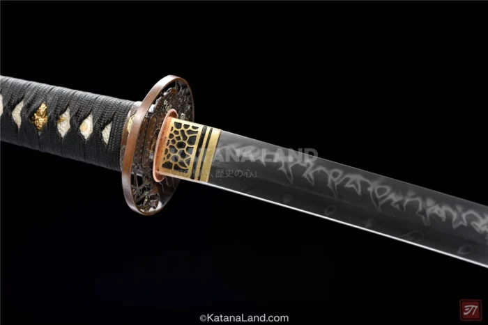 Traditional Black Katana