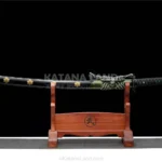 Hōyoku Katana with Damascus steel blade