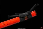 Premium Red Katana Sword with BO-HI