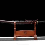 Akarenhebi katana with manganese blade