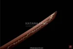 Authentic Japanese katana featuring manganese blade