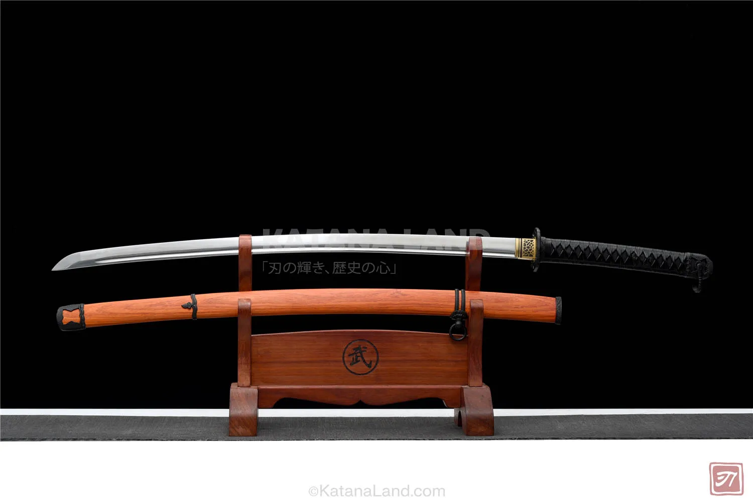 Green Medium Carbon Steel Samurai Katana