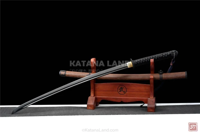 Unique Kiri no Tachi katana with medium carbon steel