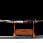 Yōkai Elegance Katana with Damascus Steel Blade