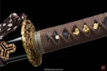 Sleek Black Katana Design