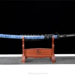 Crystal Phoenix of Ice Katana with T10 Steel Blade
