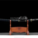 Kamikaze Katana with black spring steel blade
