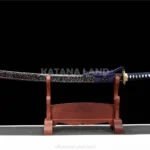 Izumonokami Kanesada katana with Damascus steel blade