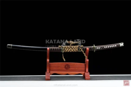 Kurokage Tachi samurai katana with high carbon steel blade