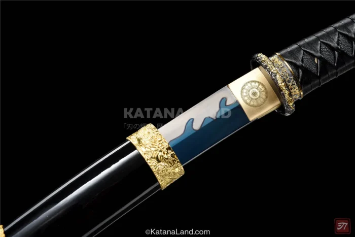 Authentic Samurai Katana - Golden Serpent Edition