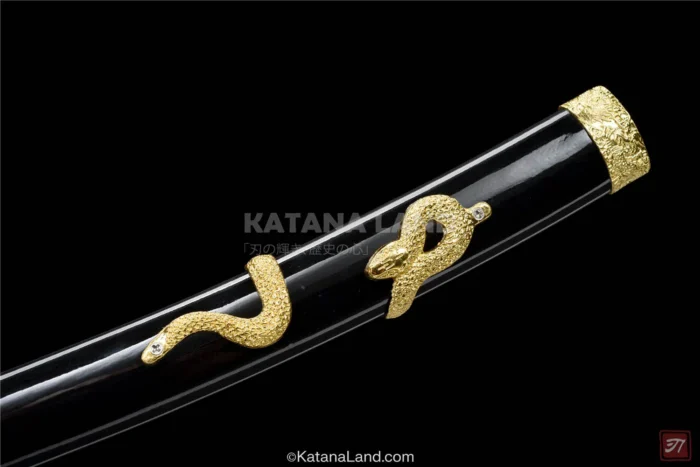 Stunning Black Blade Wakizashi Katana