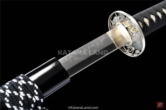 Black blade Fūrai-shin Samurai katana