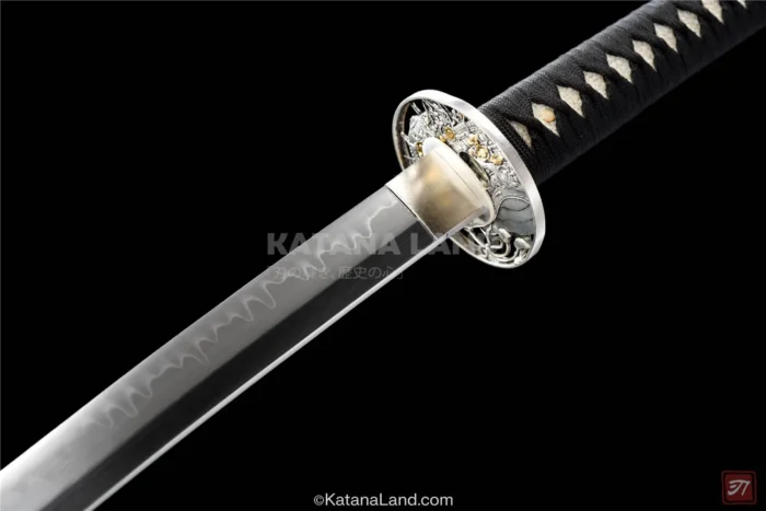 Hamon detail on Fūrai-shin Katana