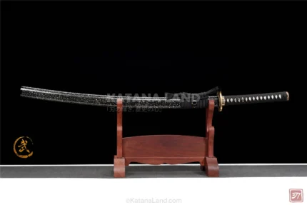 Kurikawa Kunihiro Katana with Damascus steel blade