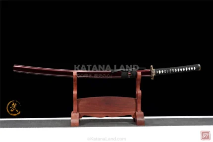 Mamba no Ken Katana with Damascus steel blade