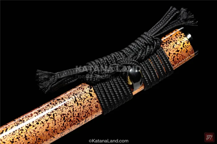 Luxurious Gold Blade Samurai Sword