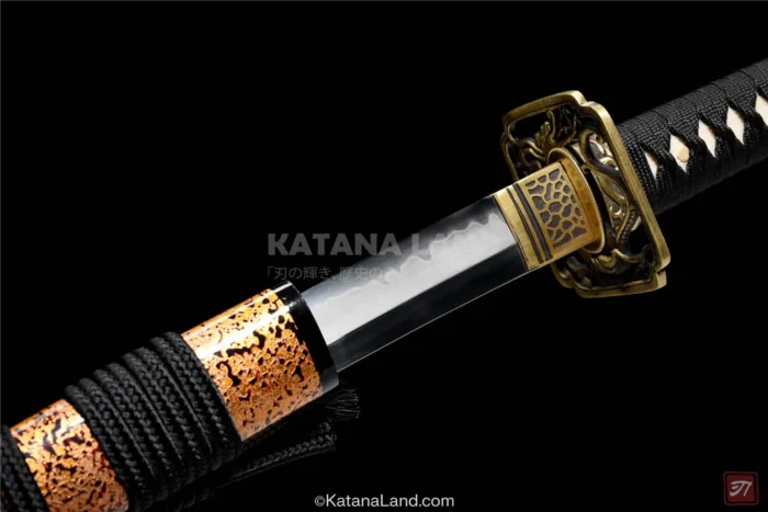 Stylish Gold Samurai Sword for Cosplay