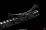 Exquisite Black Katana for Display