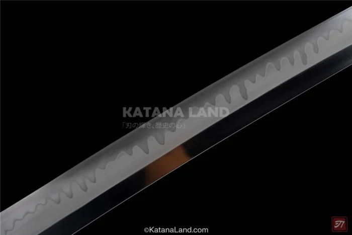 Stylish Black Finish on Katana