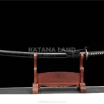 Tōjigiri Amakuni katana with Damascus steel blade