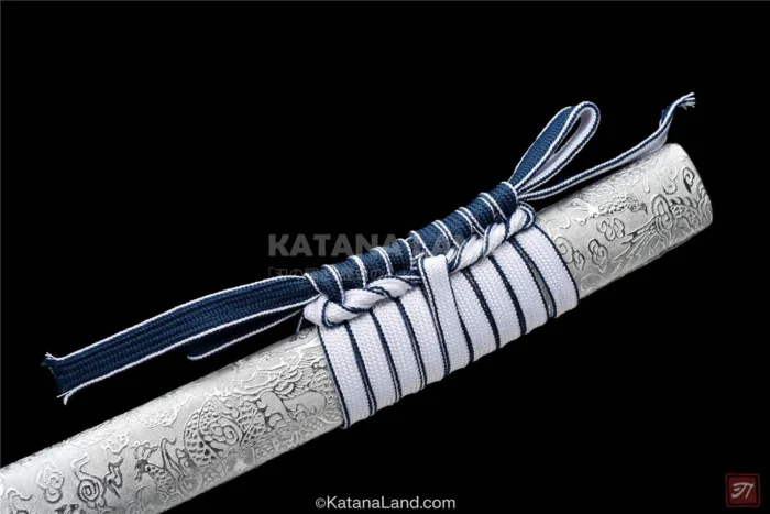 Decorative White Katana for Enthusiasts