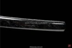 Black katana sword with T10 Steel construction