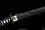 Handcrafted samurai katana with Damascus steel