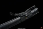 Kuro Tsubasa katana with intricate BO-HI