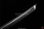 Stylish black katana for display