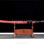 Scarlet Blossom Katana with Manganese Blade