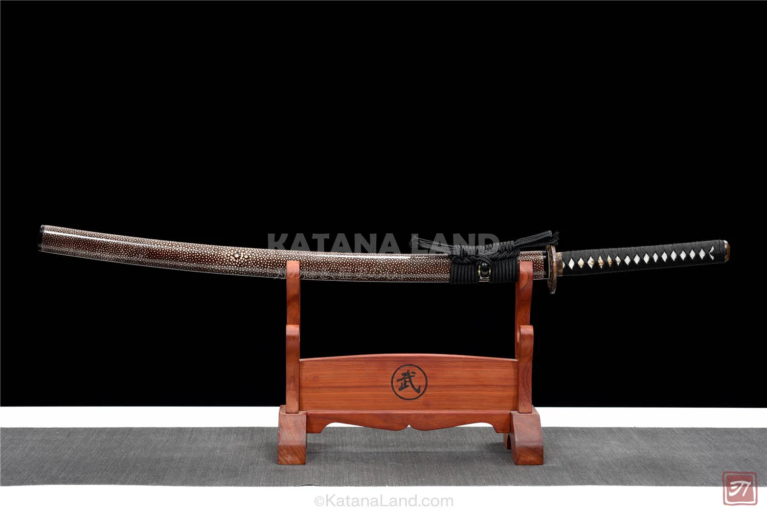 Tora no Kyojin Katana with Damascus steel blade