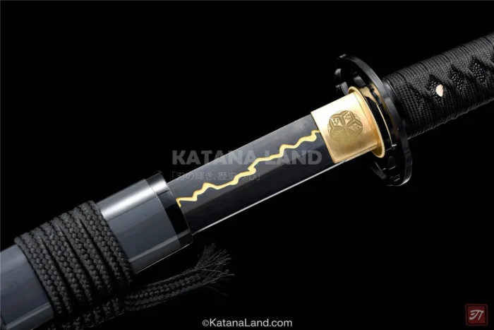 Exceptional Manganese Samurai Sword