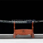 Yamamoto Kurogane katana with Damascus steel blade