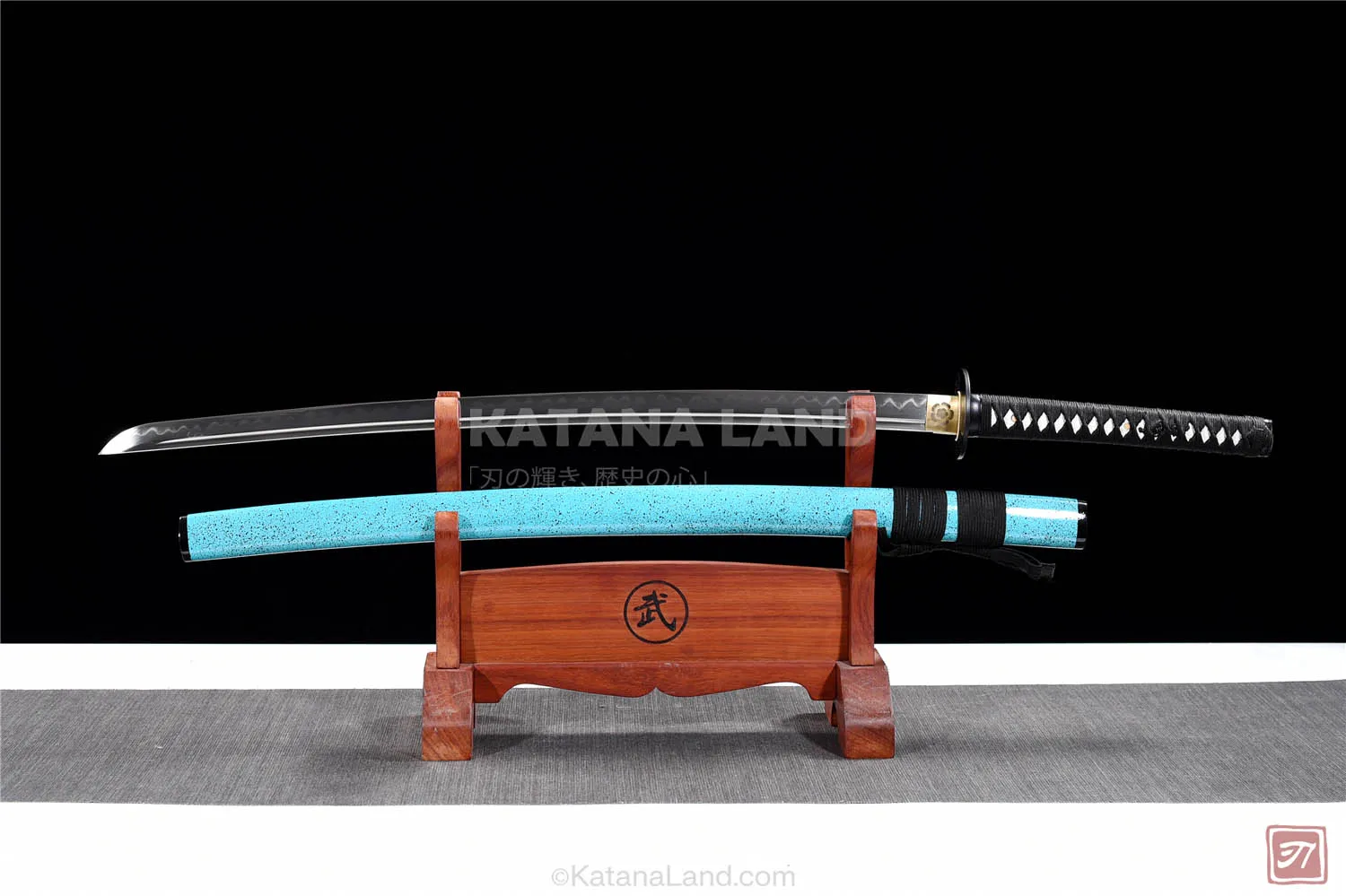 Blue Yukiyama Blade Samurai Katana