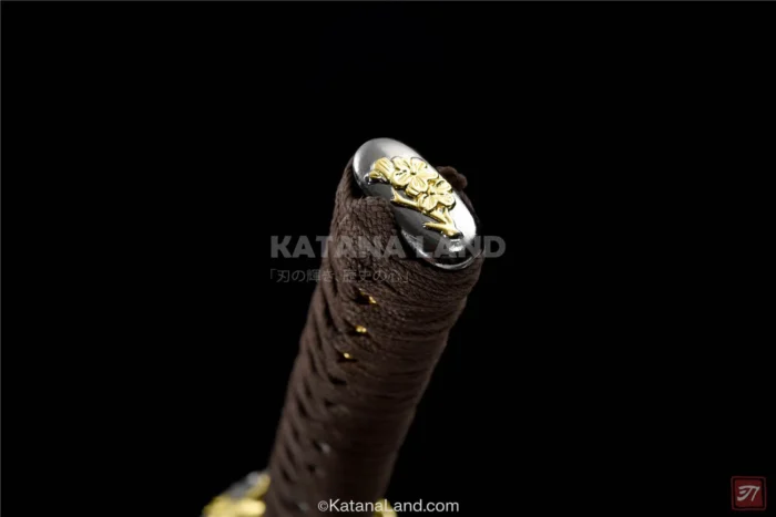 Masterfully designed Bronze katana with Hamon