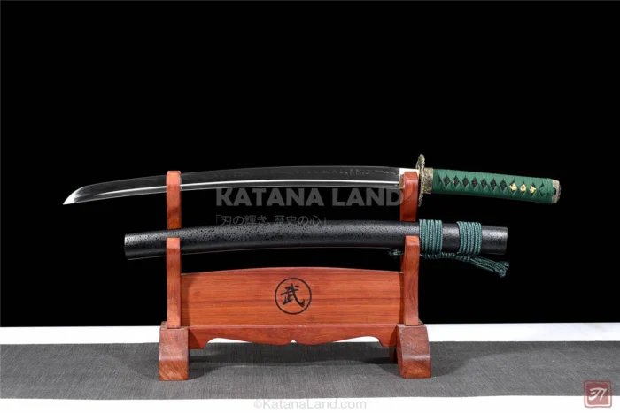 Black Samurai Katana Featuring BO-HI