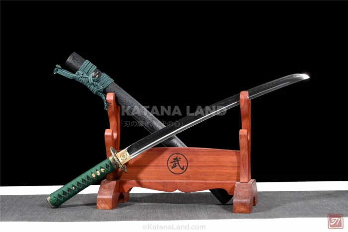 T10 Steel Black Katana Sword