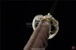 Elegant Black Seiryu Tanto Design