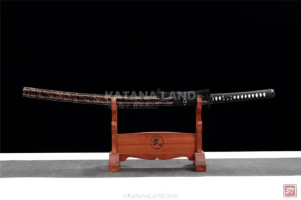 Yūrei no Tsurugi - Gold Damascus Steel Katana