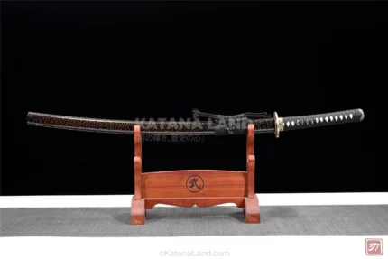Ryū no Maō Katana with Damascus steel blade