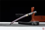 Black Samurai Katana Featuring BO-HI and Hamon
