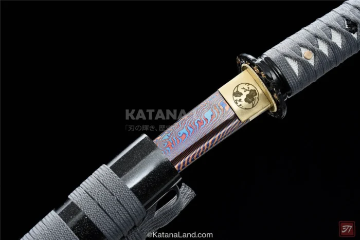 BO-HI Enhanced Black Samurai Katana for Optimal Performance