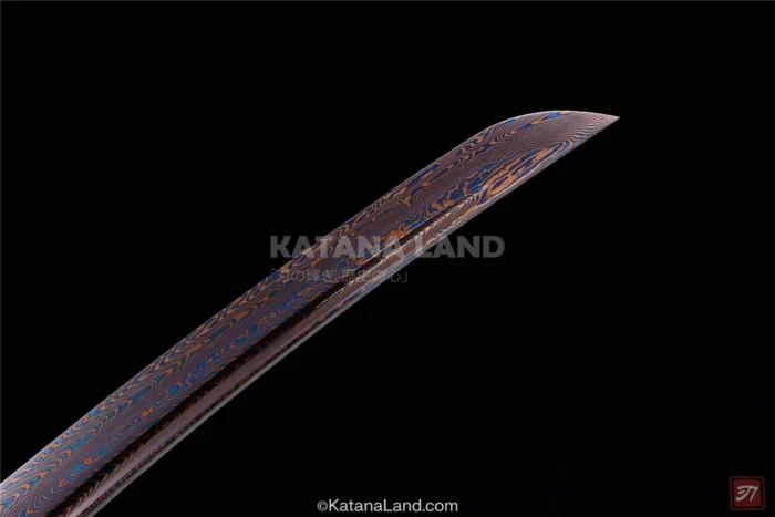 Damascus Steel Tanto Sword Ideal for Collectors