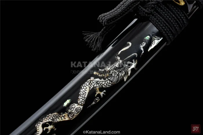 Ryūkon Samurai Sword with Unique Hamon
